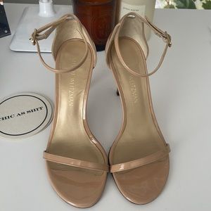 Nearly new Stuart Weizman Nudist heels